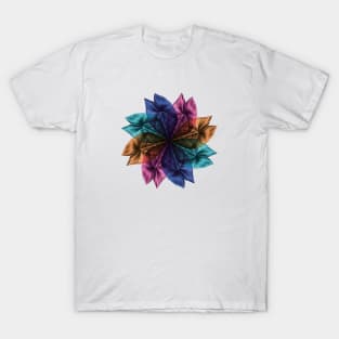 Sacred Geometric Leaf Pattern T-Shirt